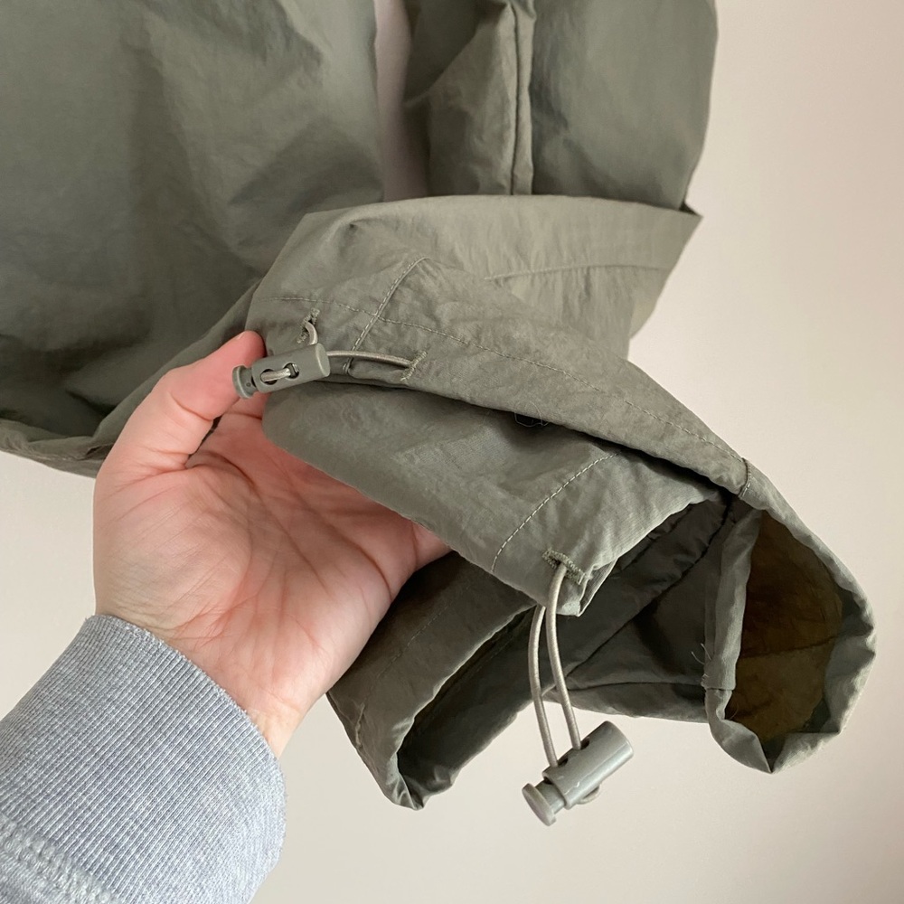 WILO the label NEW cargo parachute pants OLIVE XS - Picture 3 of 11